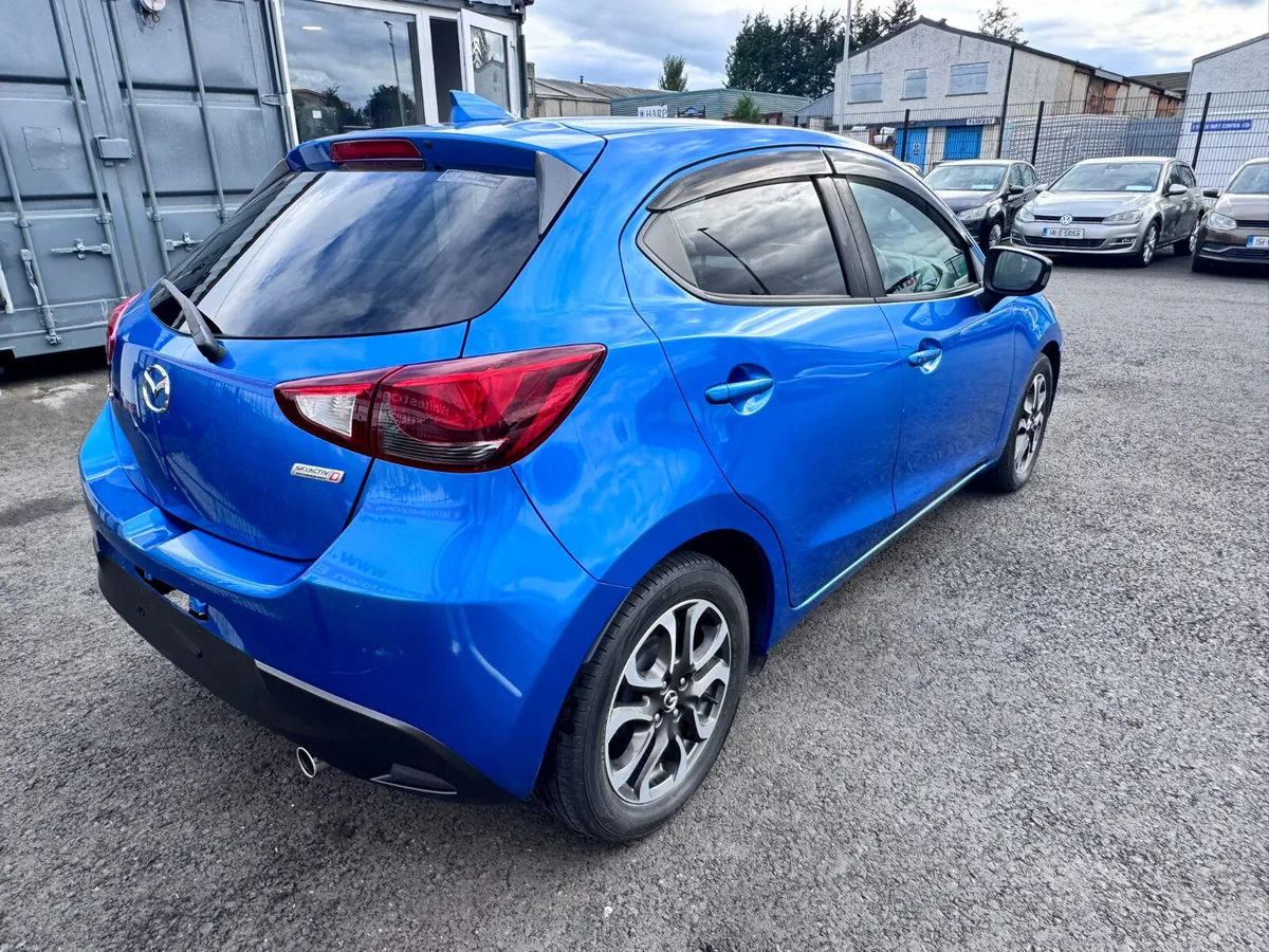 MAZDA DEMIO blue  high spec - Image 4