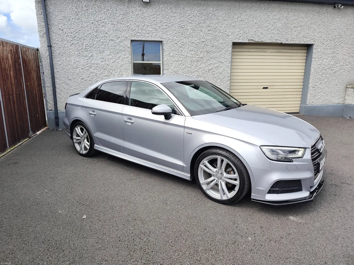 Audi A3 S line auto low km Irish car from new 2018 - Image 2