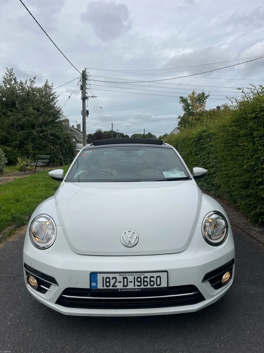 2018 Volkswagen Beetle with Sunroof! - Image 3