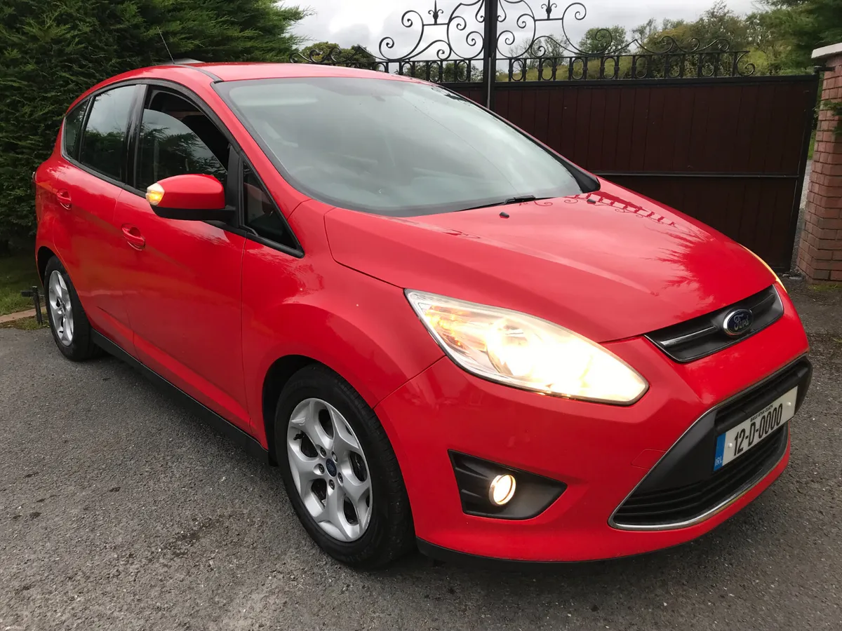 2012 FORD C-MAX ZETEC 1.6 PETROL NCT & TAX . - Image 1
