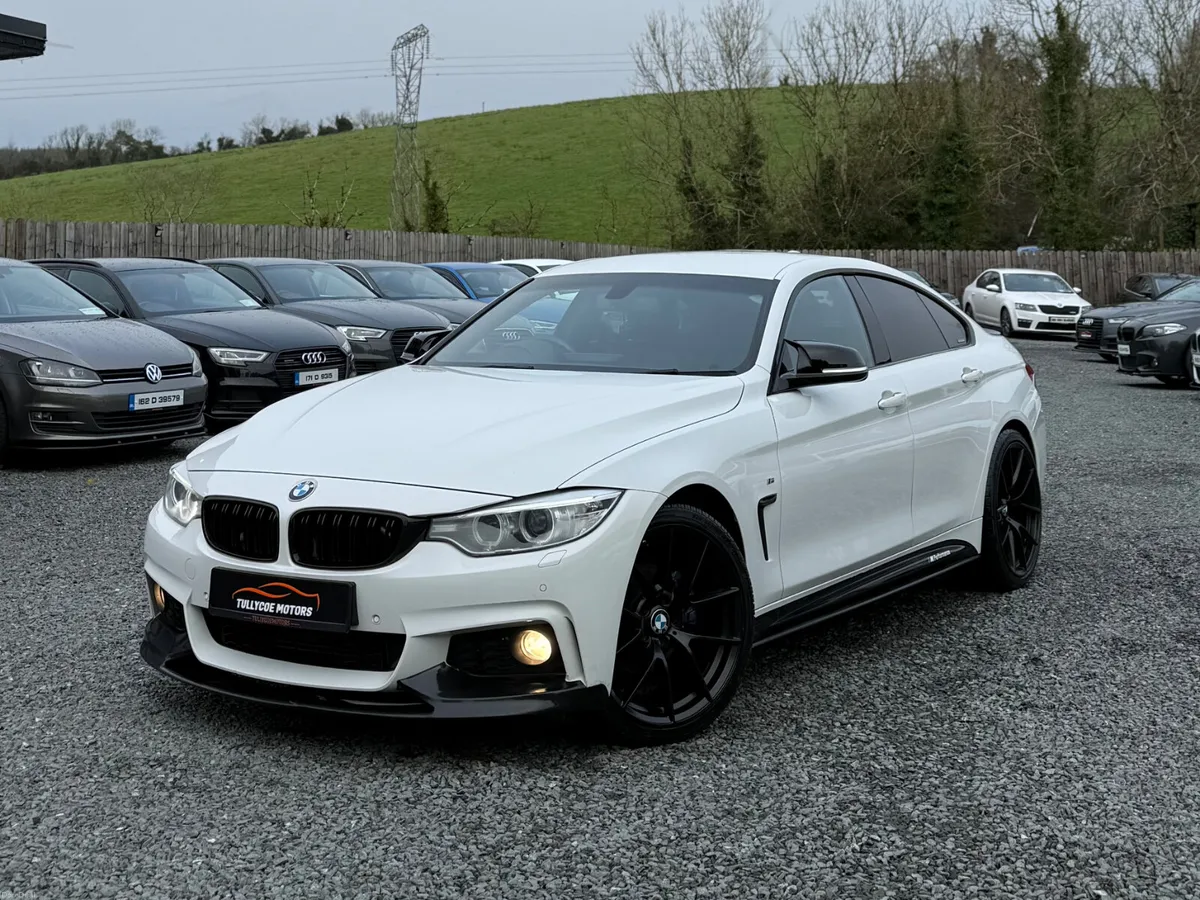 BMW 4 SERIES M-SPORT - ALPINE WHITE 2015 - Image 1