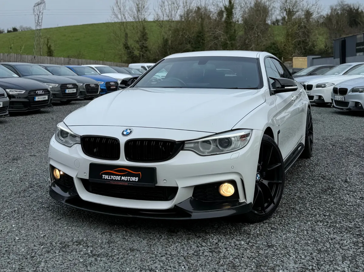 BMW 4 SERIES M-SPORT - ALPINE WHITE 2015 - Image 2