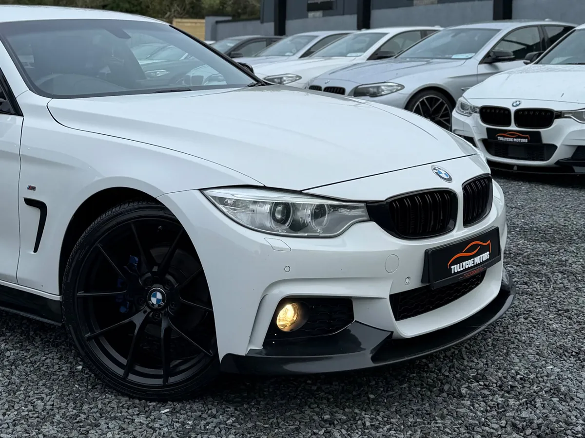 BMW 4 SERIES M-SPORT - ALPINE WHITE 2015 - Image 4