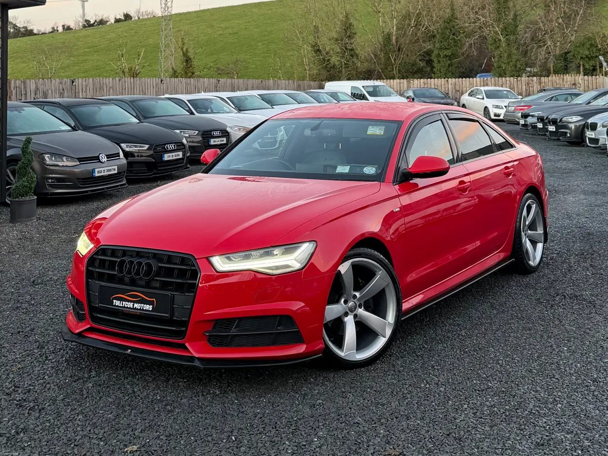 AUDI A6 S-LINE BLK EDITION - MISANO RED - Image 1
