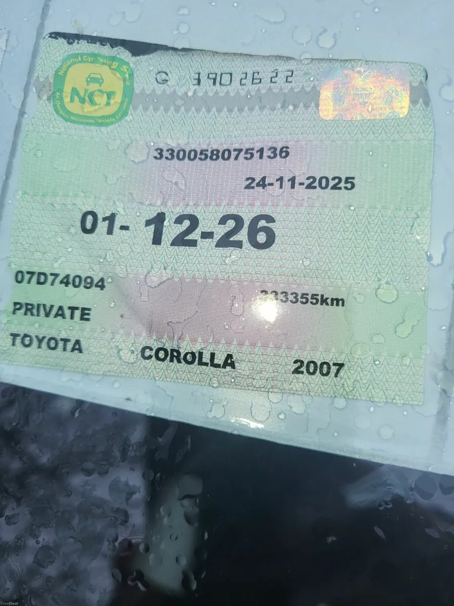 Toyota Corolla 2007 - Image 4