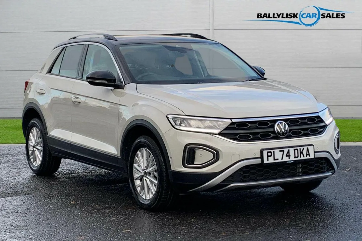 Volkswagen T-Roc 1.0 TSI 115PS Life in Grey with 6 - Image 1