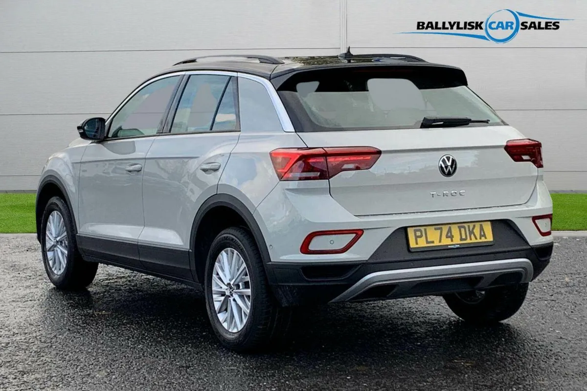 Volkswagen T-Roc 1.0 TSI 115PS Life in Grey with 6 - Image 2