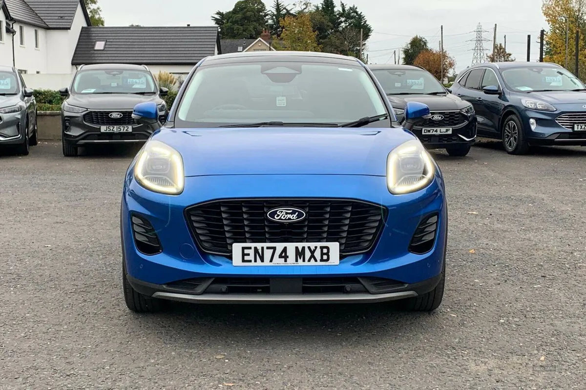 Ford Puma 1.0T 125PS Titanium Auto in Blue with ££ - Image 4