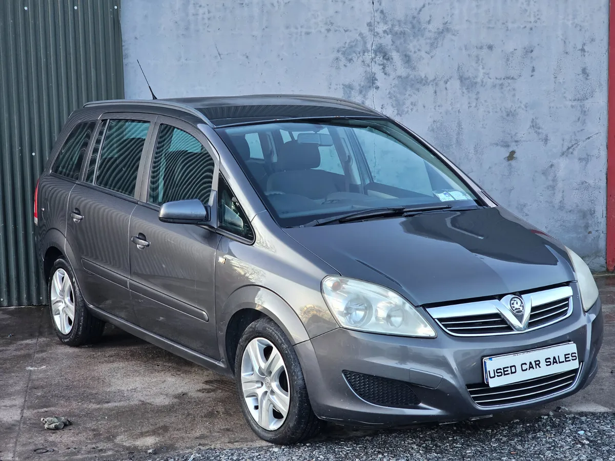 Vauxhall Zafira 2009 7-7seater - Image 1