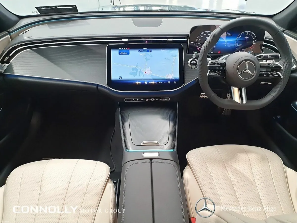 Mercedes-Benz E-Class E300e Night Edition w/ pan r - Image 4