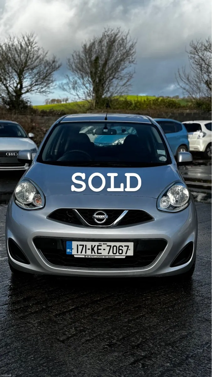 2017 Nissan March 1.2L Auto ONLY 70000 KM €8800. - Image 1