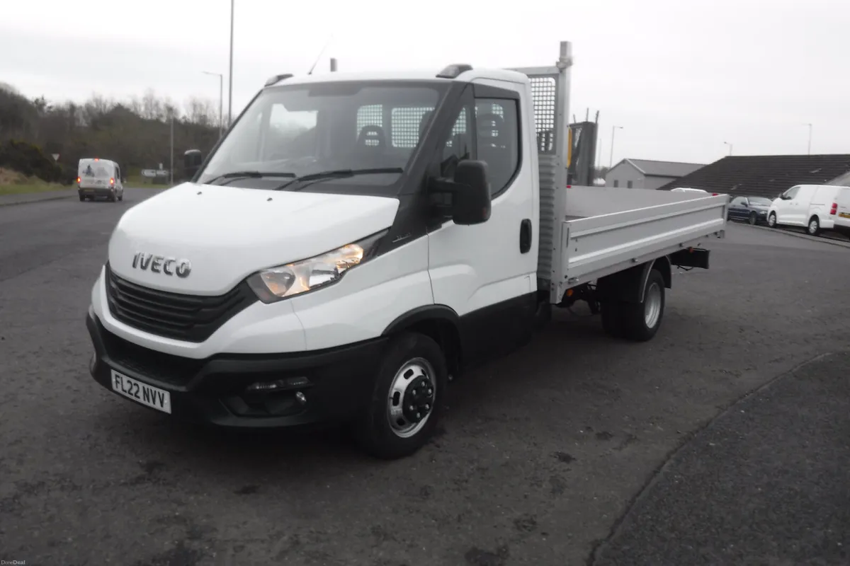 Iveco 35-140 14ft aluminium dropside 59869 miles. - Image 1