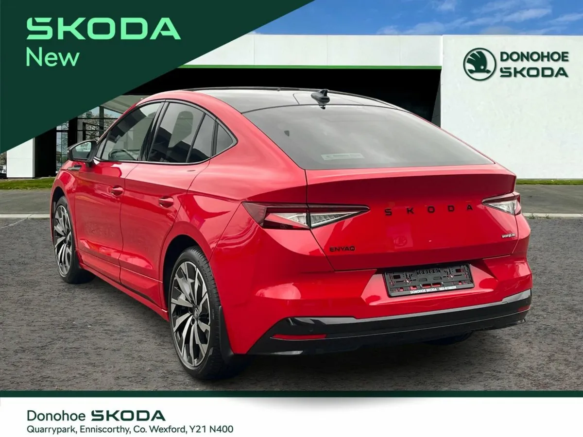 Skoda Enyaq Coupe FL 85 Sportline - Upgraded 21" A - Image 4