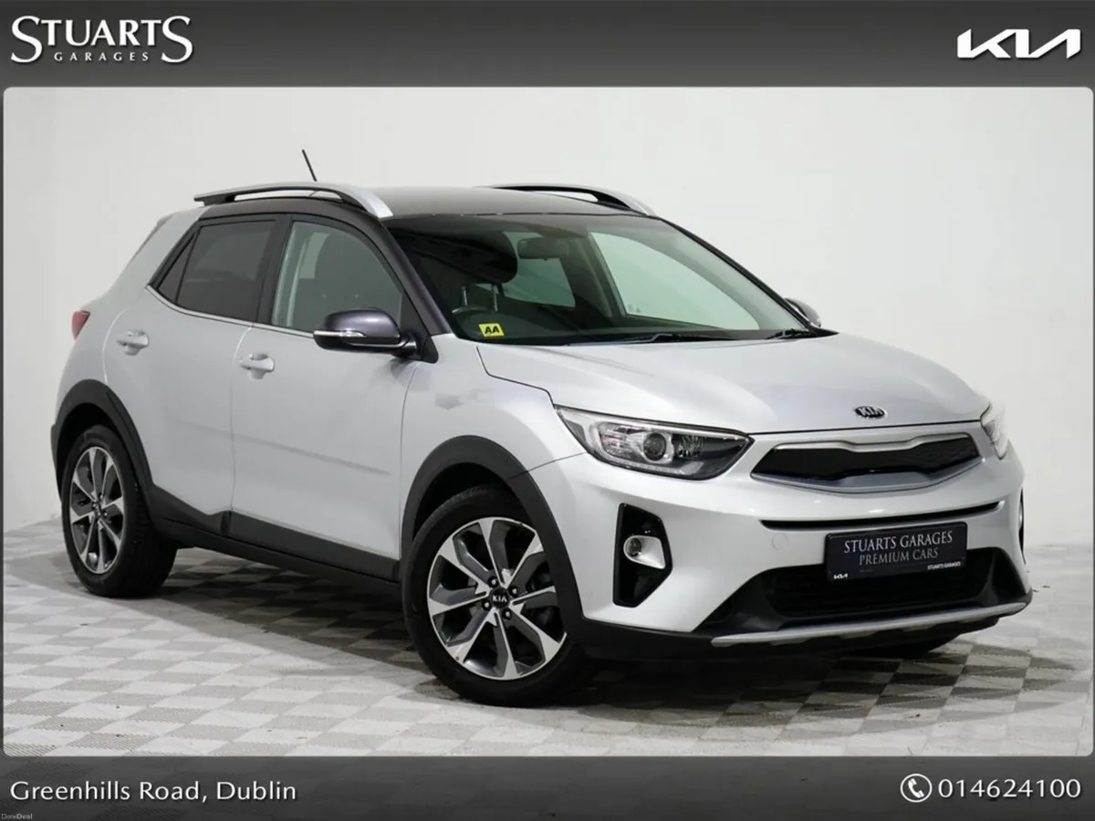 Kia Stonic 1.4 PETROL K2 5DR*SPARKLING SILVER, APP - Image 1