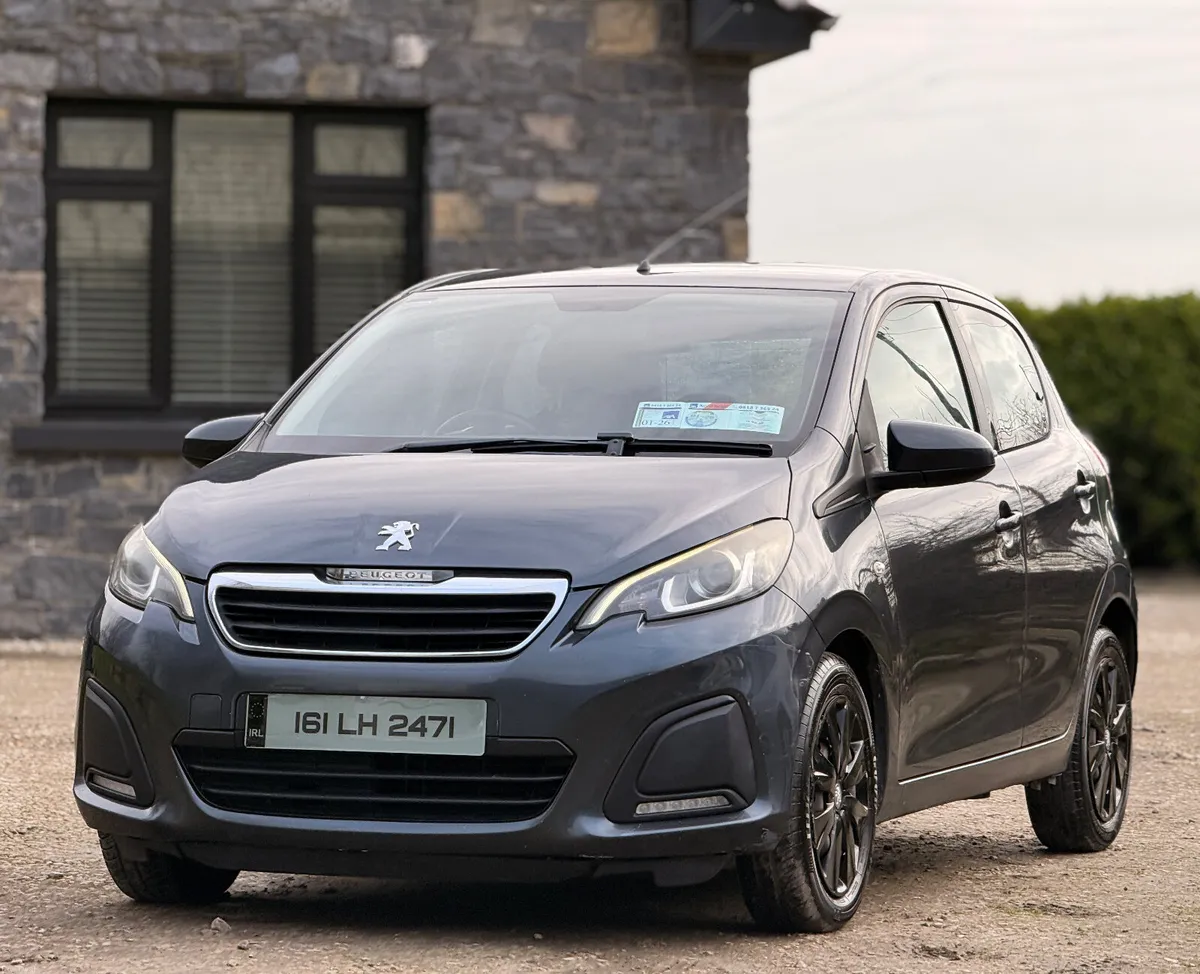 Peugeot 108 2016 1L Petrol Automatic NEW NCT 05.27 - Image 2