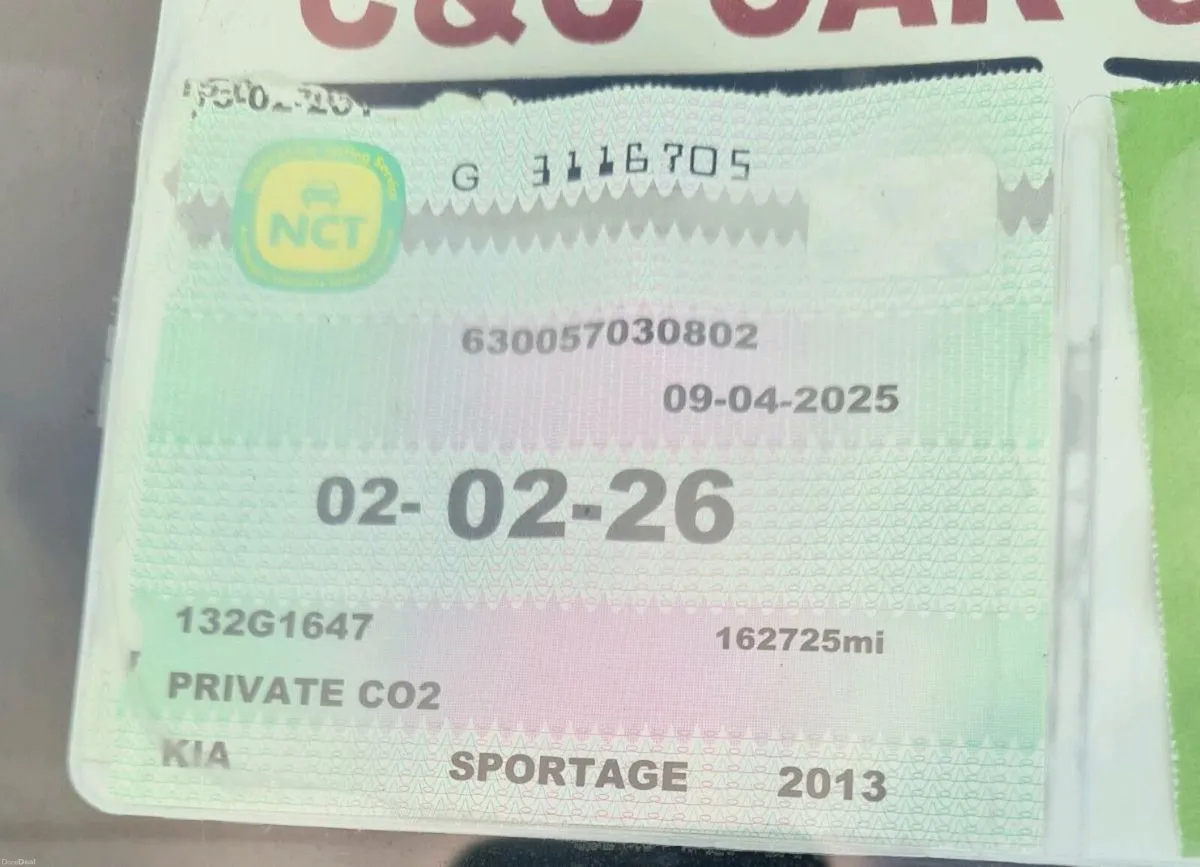 Kia Sportage 1.7 CRDI 2 (2013) 132 Reg - Image 2