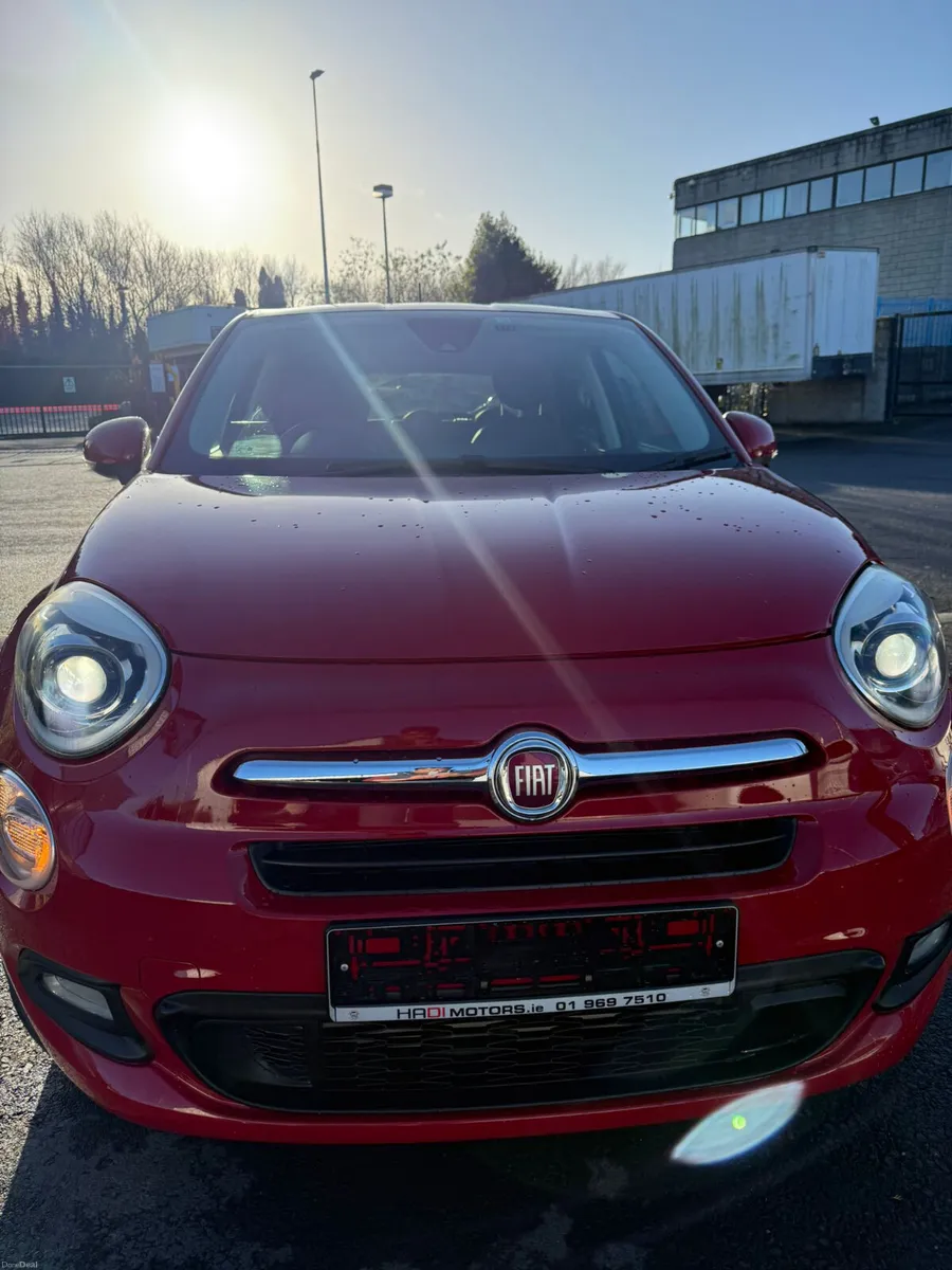 Fiat 500X 2016 Red - Image 1