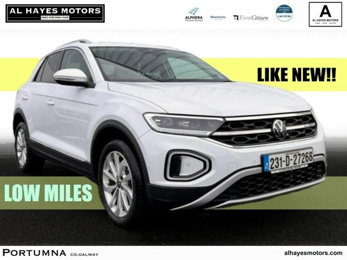 Volkswagen T-Roc STYLE 1.0 TSI 110BHP *ONLY 21K KM - Image 1
