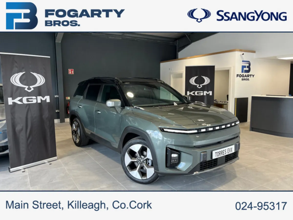 KGM TORRES ELX FULL ELECTRIC 10 YR WARRANTY - Image 1