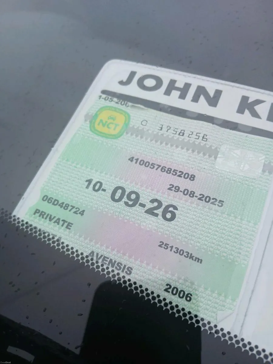 NEW NCT 09.26 TAXED 01.26 LOW KMS TWO KEYS - Image 2