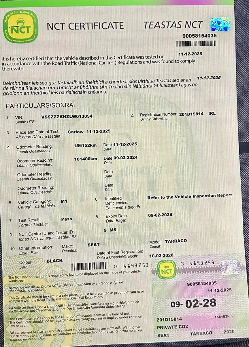 2020 Seat Tarraco 7 Seater - Image 3