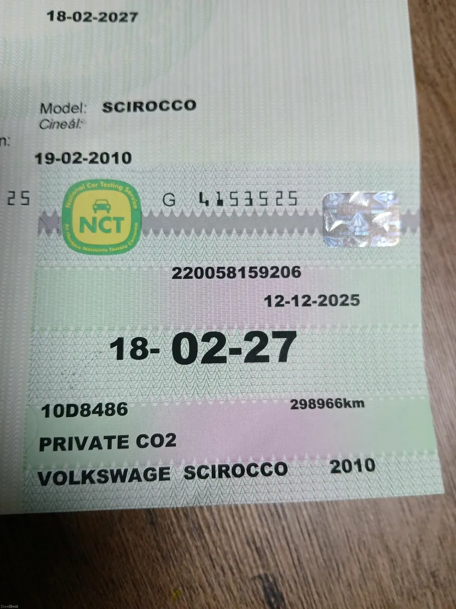 Volkswagen Scirocco 2010 - Image 1