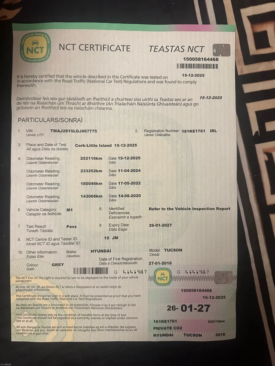 Hyundai Tucson Comfort 5DR 1.7 - Image 2