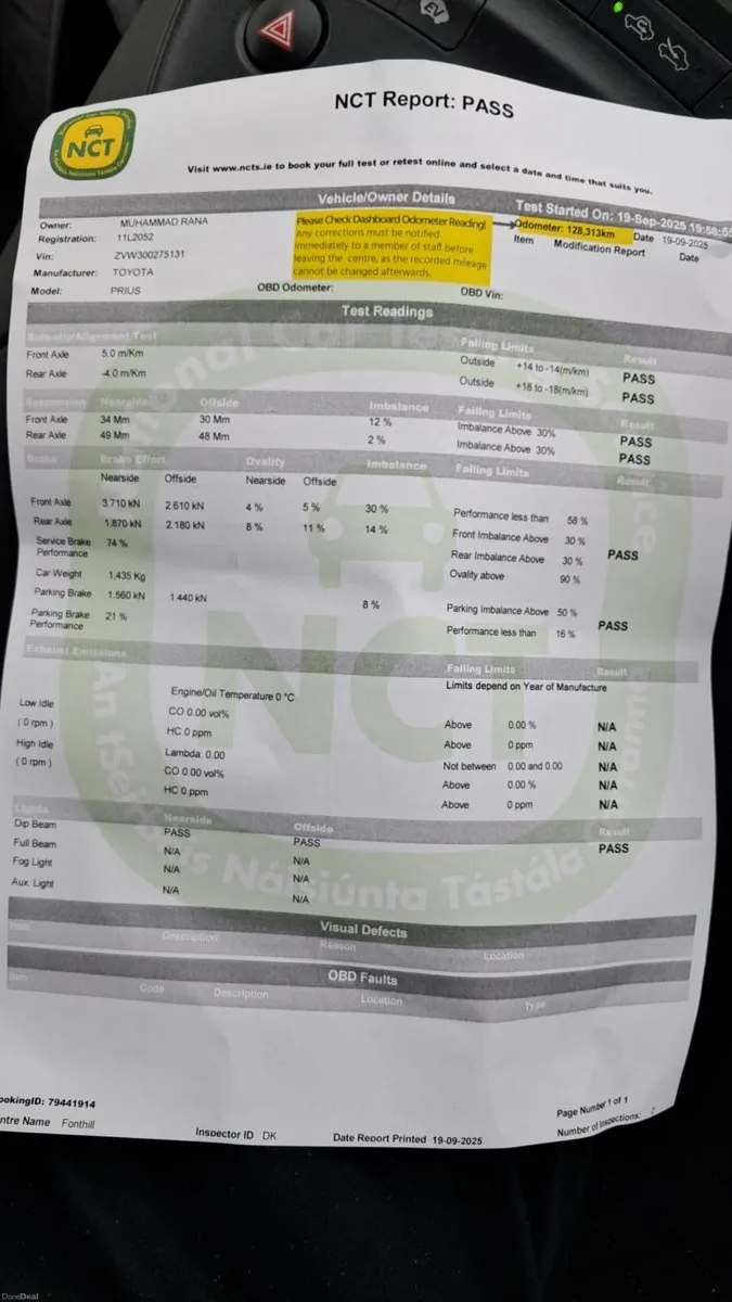 Luxury Toyota Prius High Spec, Low Mileage Sale🔥 - Image 3