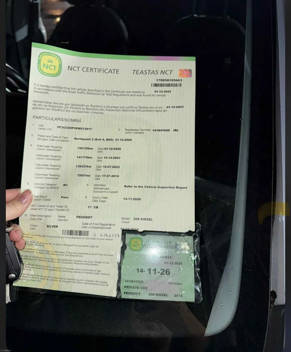 Automatic Peugeot 208 2014 new nct - Image 4