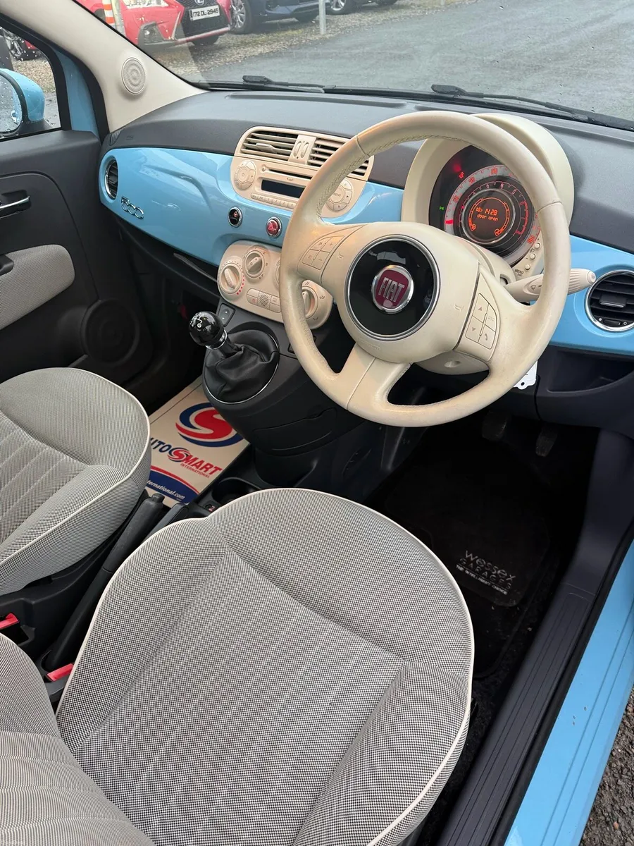 Fiat 500 1.2 low miles full NCT - Image 4