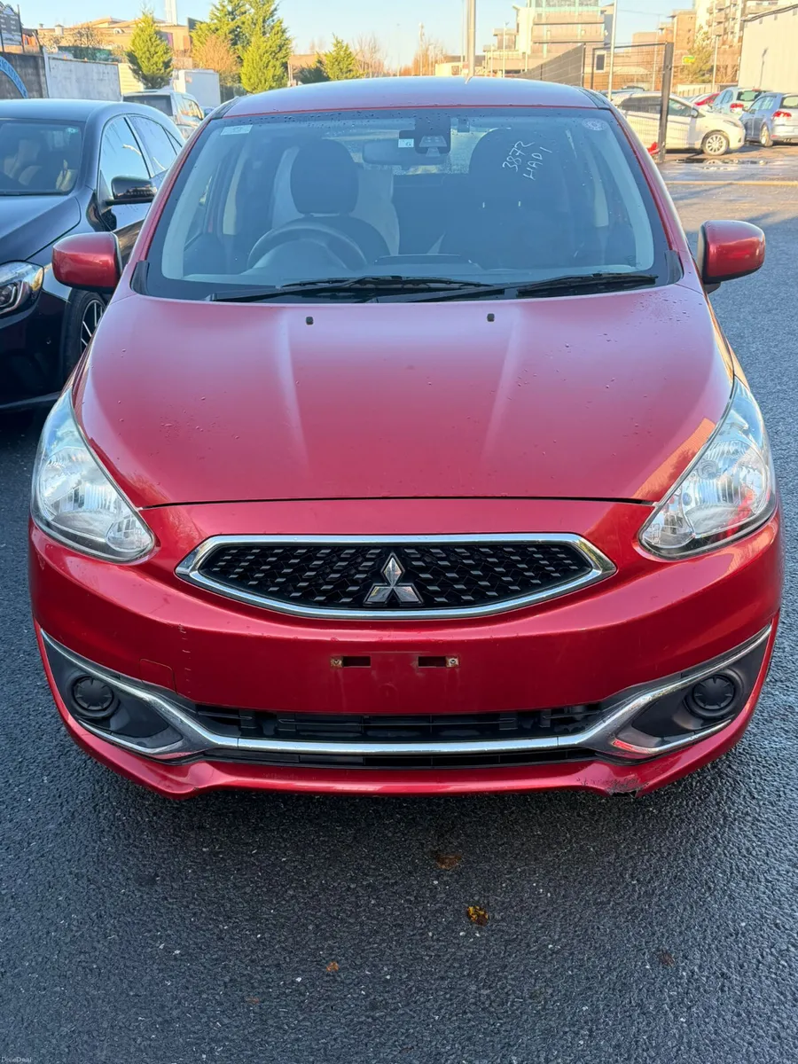 MITSUBISHI MIRAGE 2016 RED - Image 1