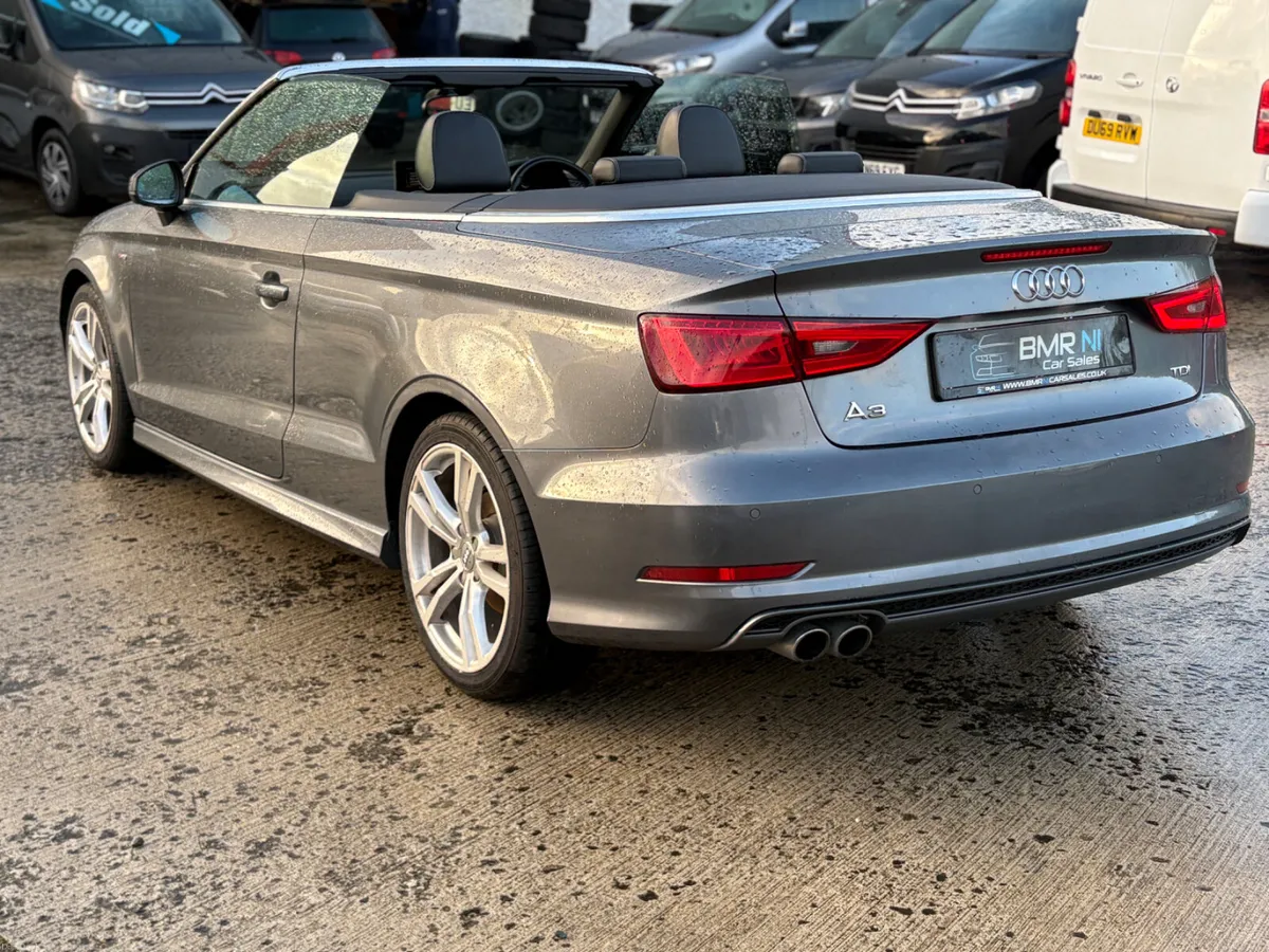 AUDI A3 TDI AUTO CONVERTIBLE S-LINE - Image 3