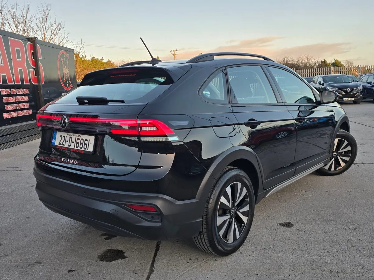 2022 VW Taigo 1.0tsi/23k kms/New NCT/1yr warranty - Image 2