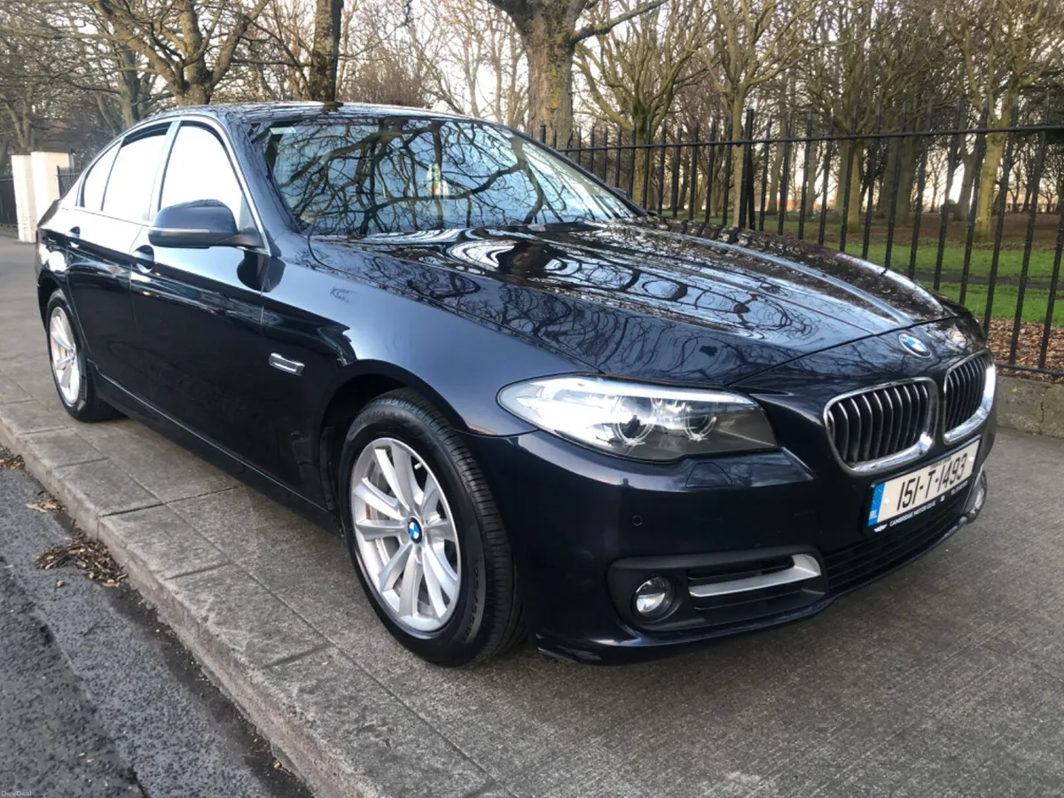 BMW 5 SERIES SANDSTONE LEATHER 1 OWNER - Image 1