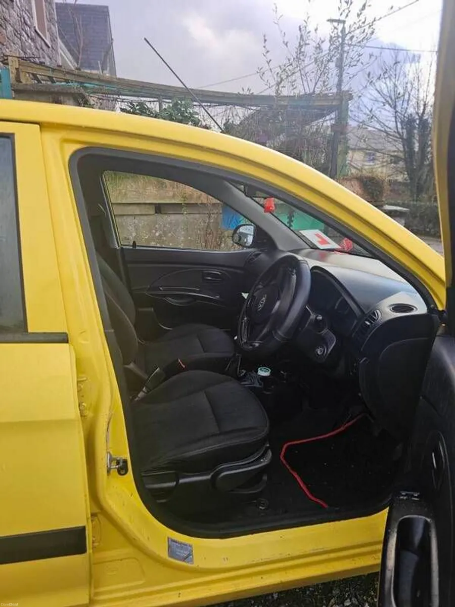2010 Yellow Kia Picanto for Sale (taxed/Ncted) - Image 3
