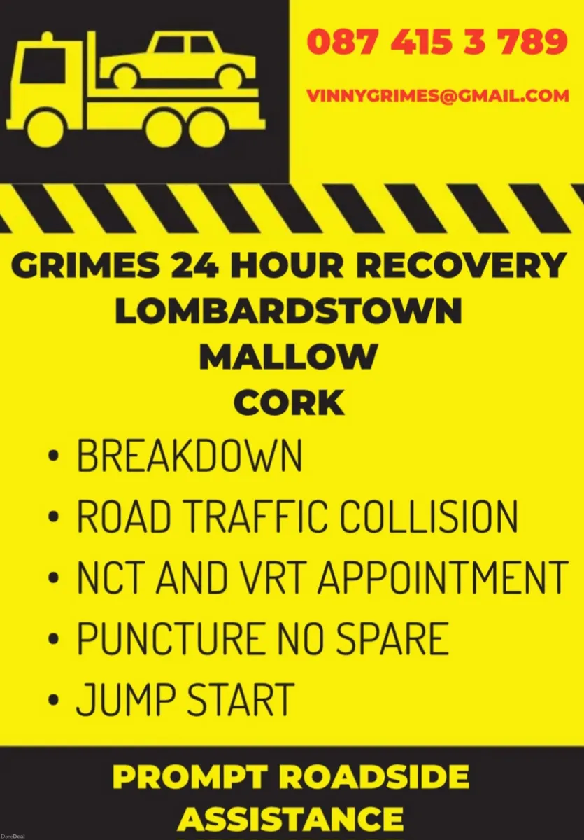 GRIMES 24 HOUR RECOVERY MALLOW 087 415 3789 - Image 1