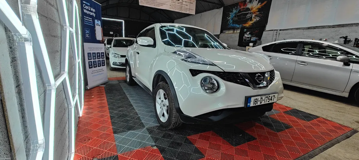 2018 Nissan Juke (Pearl white) Automatic - Image 4