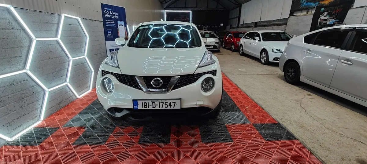 2018 Nissan Juke (Pearl white) Automatic - Image 3