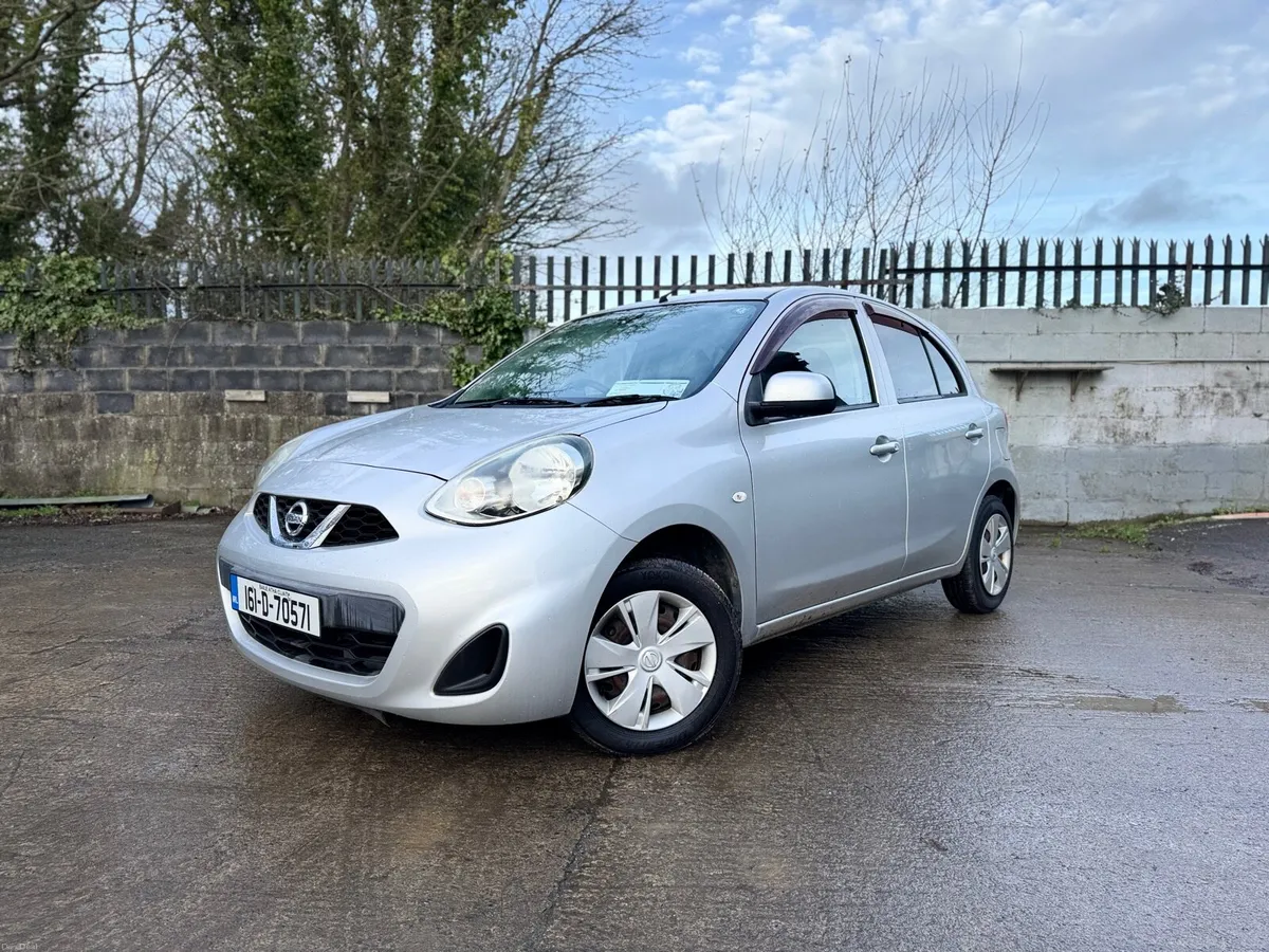 2016 NISSAN MARCH /MICRA. 97KMS. 2 YEAR NCT. AUTO - Image 1