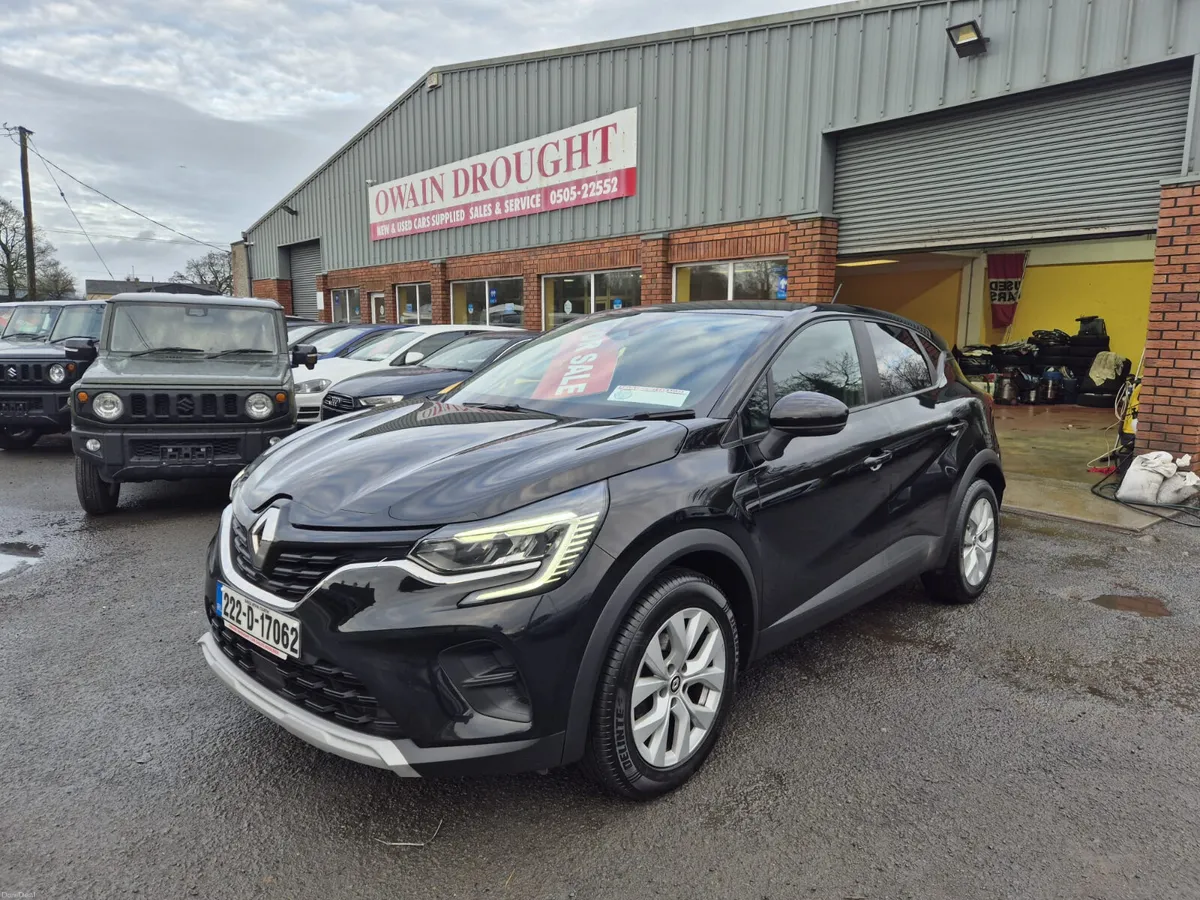 2022 RENAULT CAPTUR 1.0 PETROL MANUAL - Image 1