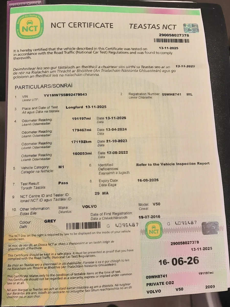 Volvo V50, new NCT, automatic. - Image 2