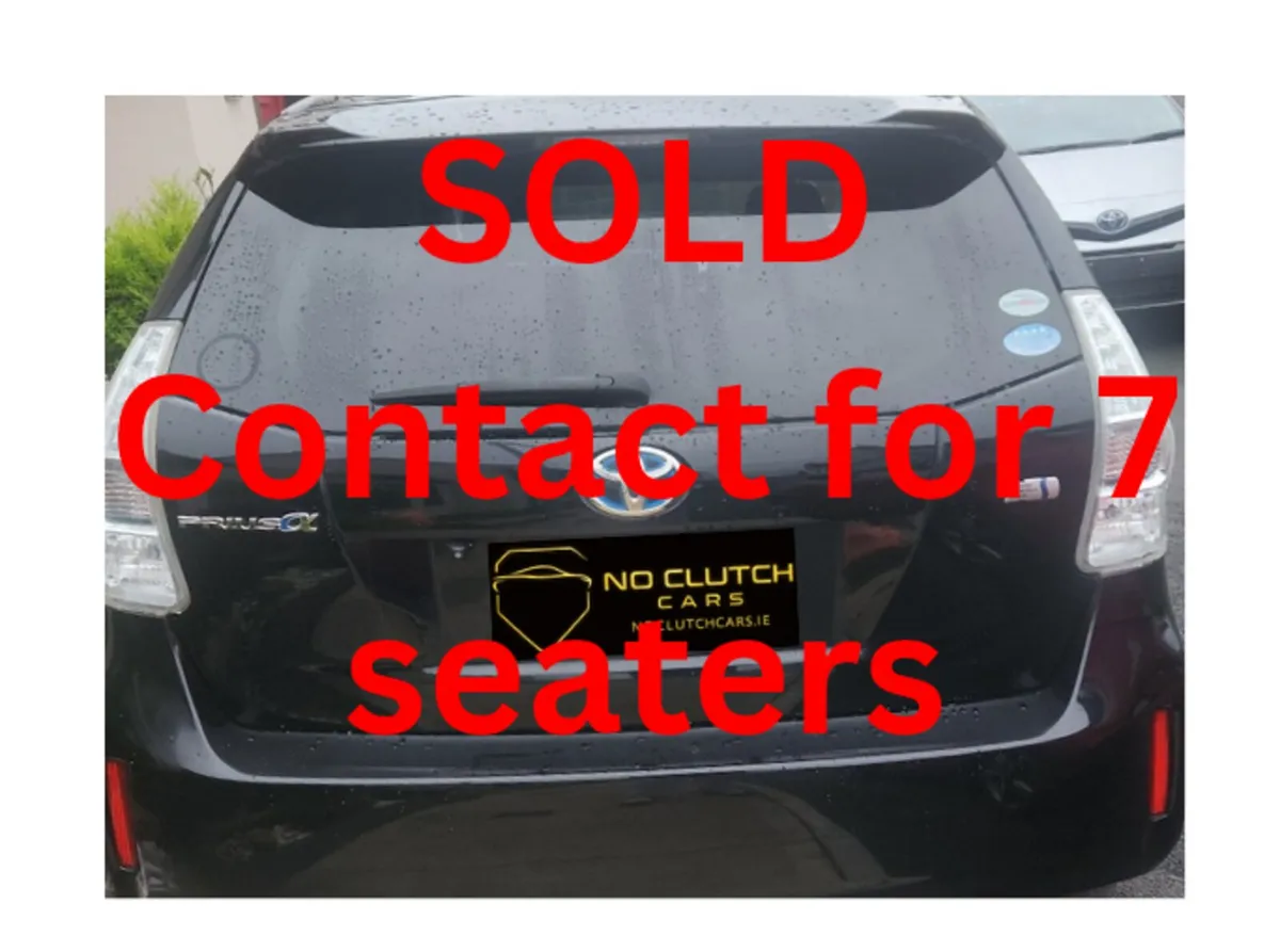 Toyota Prius Alpha 7 Seater Automatic 1.8 Hybrid