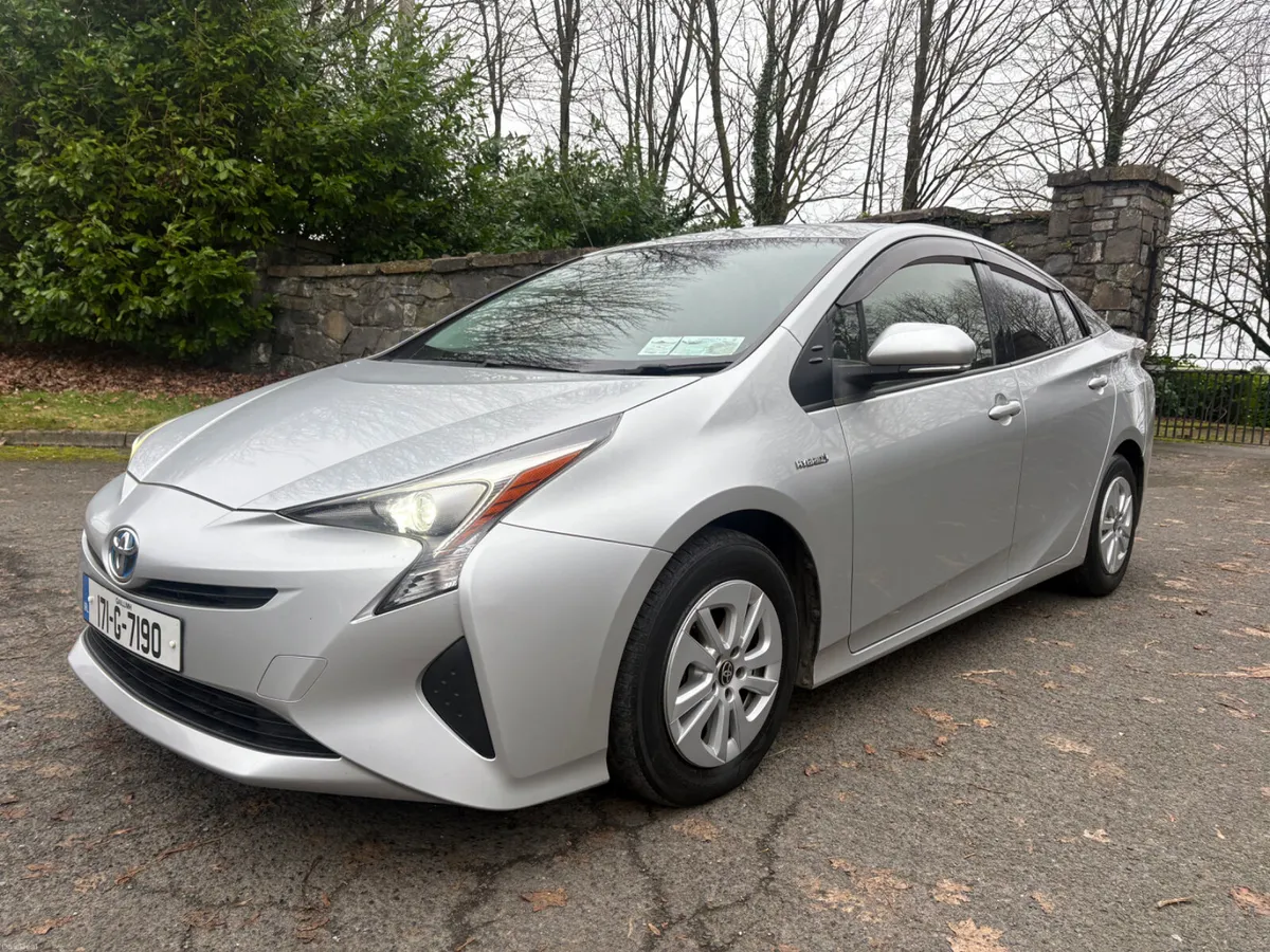 Toyota Prius 2017 Automatic Hybrid Like New - Image 3