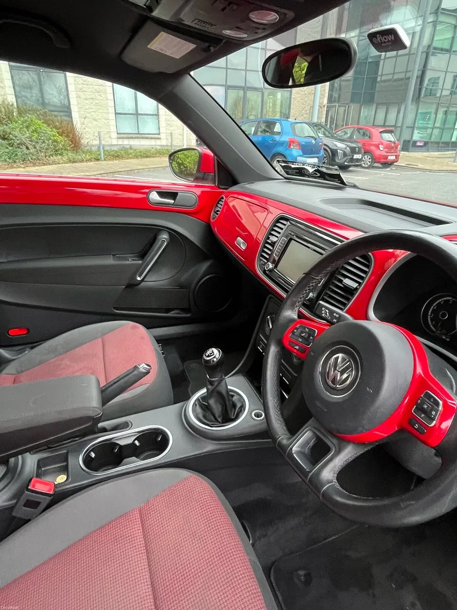 Red Volkswagen Beetle - Image 2