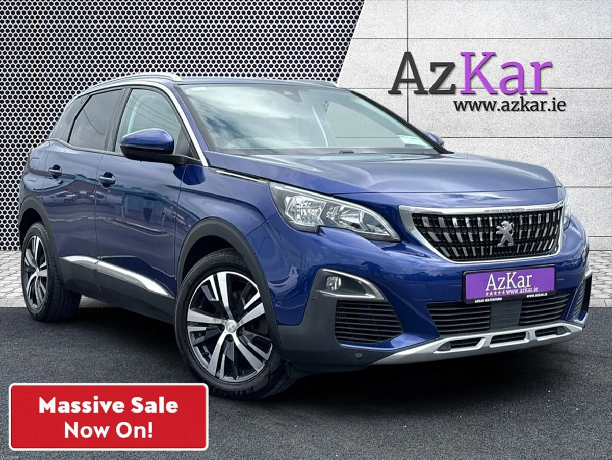 Peugeot 3008 2018 ALLURE 1.5 HDI €88 P/W WITH NO C - Image 1
