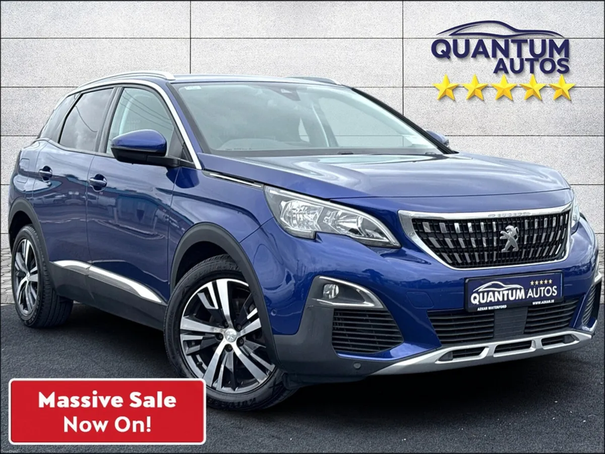 Peugeot 3008 2018 ALLURE 1.5 HDI S/S €88 P/W WITH - Image 1