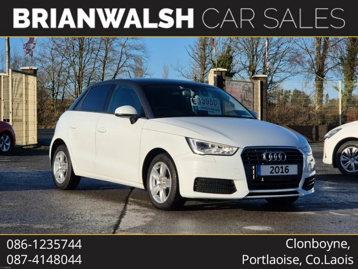 Audi A1 1.0 TFSI S-LINE * PORTLAOISE*FINANCE AVAIL - Image 1