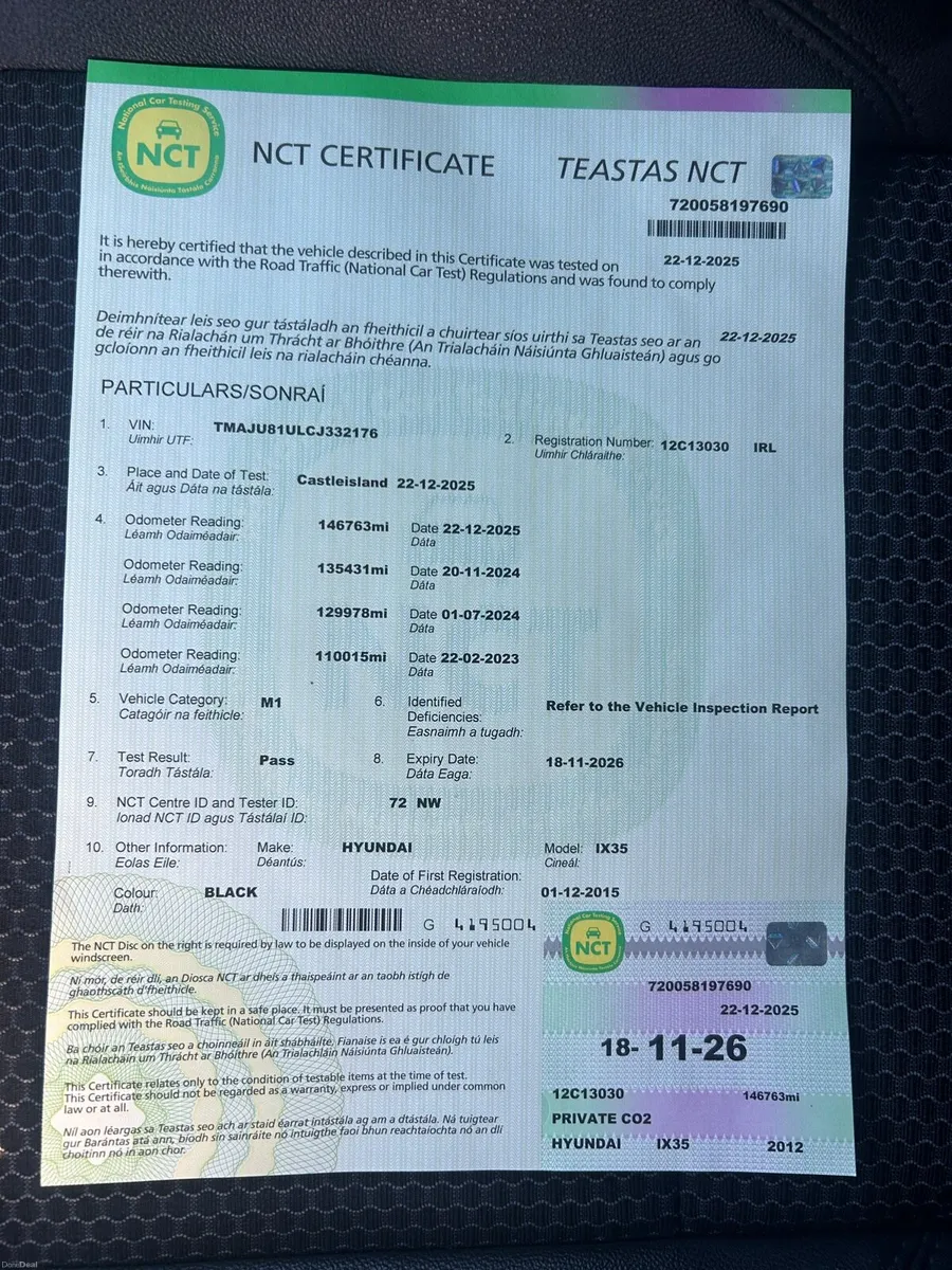 2012 Hyundai ix35.. New NCT & Full Service - Image 2