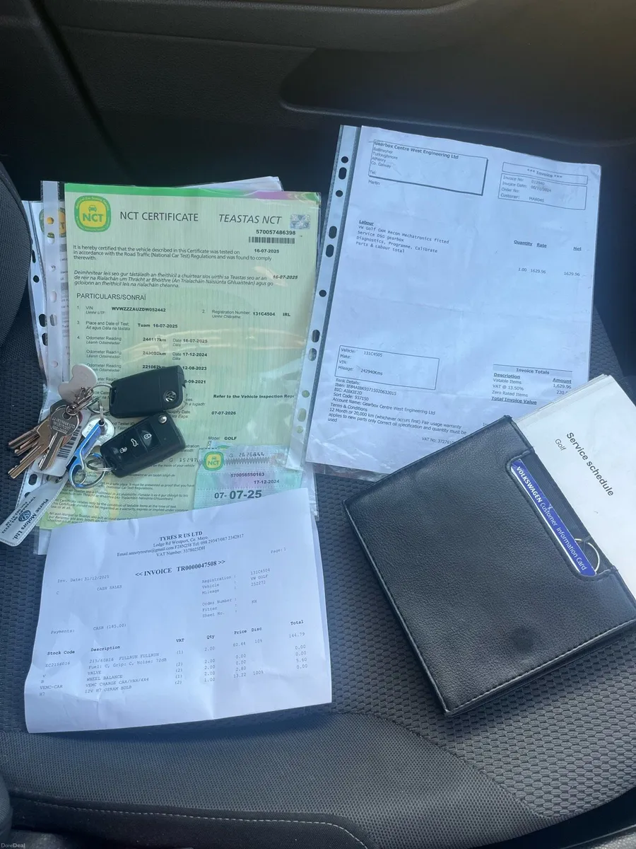 VW GOLF TDI BLUEMOTION ~ AUTOMATIC ~ NCT+TAX ✅ - Image 2