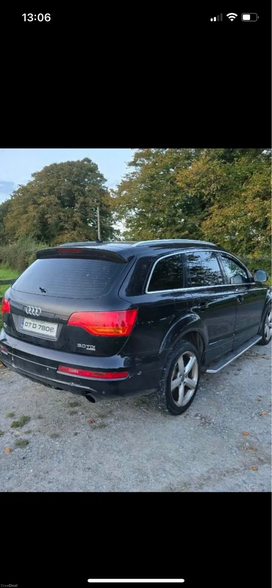 Audi Q7 ,no tax no nct but service done. - Image 4